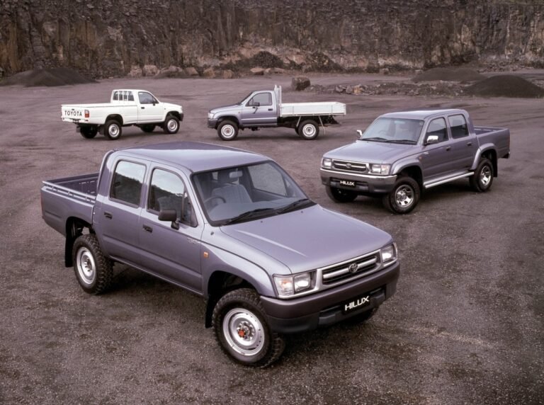 Toyota Hilux history models